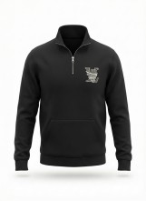 سويت شيرت ميلتون بنص سوسته   - Half-Zip Sweatshirt