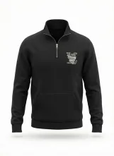 سويت شيرت ميلتون بنص سوسته   - Half-Zip Sweatshirt