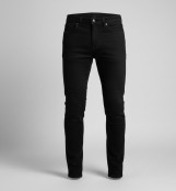 بنطلون وات ابيض واسود  Black & White Washed Jeans