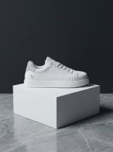 كوتشي فلات ابيض - Flat White Sneakers