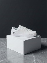 كوتشي فلات ابيض - Flat White Sneakers