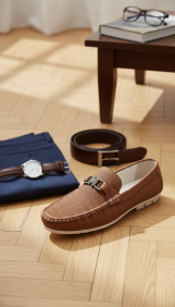 جزمة شمواه فلات 👞 Suede Flat Shoes