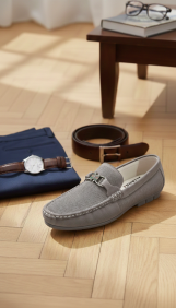 جزمة شمواه فلات 👞 Suede Flat Shoes