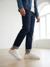 كوتشي فلات ابيض - Flat White Sneakers