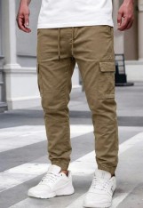 بنطلون باجي جبردين -Gabardine Baggy Pants