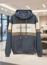هودي مخطط كاجوال - Striped Casual Hoodie