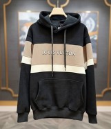 هودي مخطط كاجوال - Striped Casual Hoodie