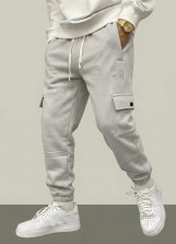 بنطلون سويت كارجو ميلتون - Beige Sweat Cargo Pants