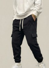 بنطلون سويت كارجو ميلتون - Beige Sweat Cargo Pants