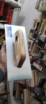 بروه تركي شركه ديكور استانلس 30 سم يد خشب