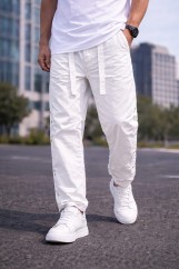 بنطلون وايد ليج جبردين -Wide Leg Strap Style Pants