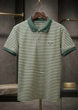 تيشيرت مقلم ياقة