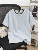 تيشيرت بحوض تريكو