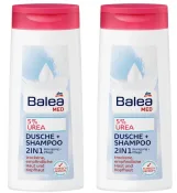 شامبو وجل استحمام باليا ميد 2 في 1 باليوريا 5% للبشرة الحساسة والجافة | Balea Med 5% Urea 2in1 Dusche + Shampoo