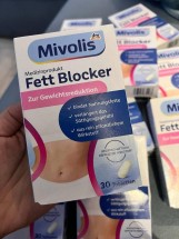 أقراص ميفوليس الألمانية لتقليل امتصاص الدهون وإنقاص الوزن Mivolis Fett Blocker - 30 Tabletten