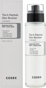 كوزركس سيروم تونر معزز بالكولاجين بالببتيد لتعزيز البشره 150ملي| cosrx the 6 peptide skin booster serum 150ml