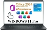 Dell 15 DC15250 i5-13 Touchscreen Laptop – Intel Core i5-1334U, 8GB RAM, 512GB SSD (Carbon Black), Accessories Bundle Included
