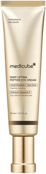 ميديكيوب كريم بيباتيد لشد العين 30 ملي| Medicube Deep Lifting Peptide Eye Cream Peptide and Niacinamide Firming Care 30ml