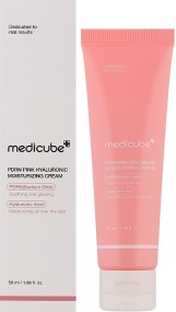ميديكيوب كريم مرطب وردى بحمض الهيالورونيك 50ملي| Medicube PDRN Pink Hyaluronic Moisturizing Cream 50ml