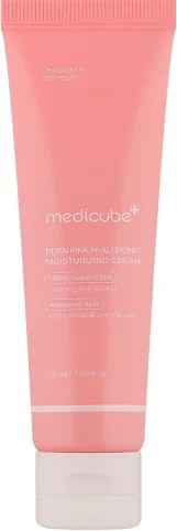 ميديكيوب كريم مرطب وردى بحمض الهيالورونيك 50ملي| Medicube PDRN Pink Hyaluronic Moisturizing Cream 50ml