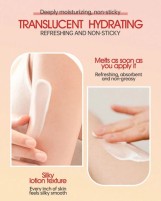 لوشن حليب الفراولة لتقشير وتفتيح الجسم وعلاج جلد الوزة - 250 مل | MEKINE Strawberry Milk Body Lotion