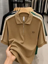 تيشيرت بولو نص سوستة 👕✨