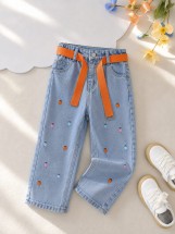 بنطلون بناتي wide leg