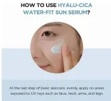 SKIN1004 Hyalu-Cica Water-Fit Sun Serum
