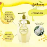 أند هوني بيكسي تريتمنت موست سيليكي لترطيب وتنعيم الشعر الرفيع والجاف 440 جم | &honey Pixie Moist Silky Hair Treatment 2.0 440g